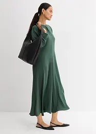 Drapiertes Midikleid, bonprix