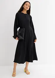 Drapiertes Midikleid, bonprix