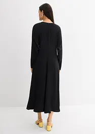 Drapiertes Midikleid, bonprix