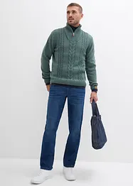 Relaxed Fit Stretch-Jeans, Straight, bonprix
