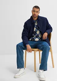 Pull polo à losanges 100% coton, bonprix