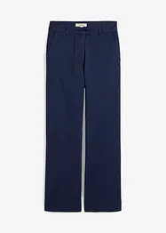 Pantalon large en coton extensible, longueur 7/8, bonprix