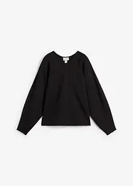 T-shirt manches longues confortable en jersey milano, bonprix