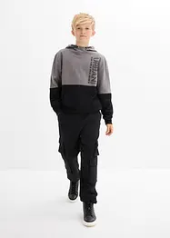 Sweat à capuche 100% coton, bonprix