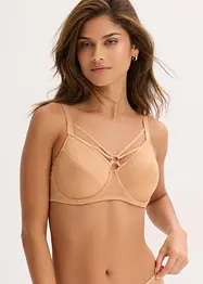Soutien-gorge minimiseur en matière brillante, bonprix