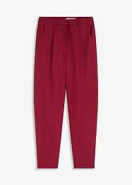 Pantalon en toile coupe barrel, bonprix