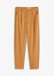 Pantalon en toile coupe barrel, bonprix