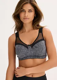 Soutien-gorge grand maintien sans armatures, bretelles rembourrées, bonprix