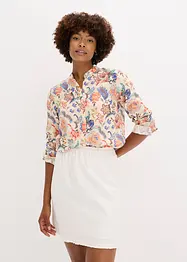 Bluse mit floralem Druck, bonprix