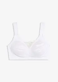 Soutien-gorge emboîtant sans armatures avec bretelles rembourrées, bonprix