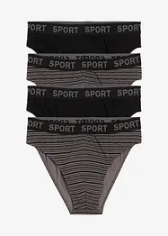 Lot de 4 slips, bonprix