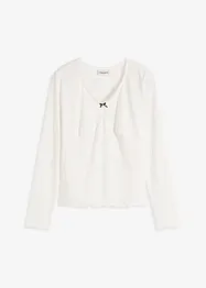 T-shirt côtelé, bonprix