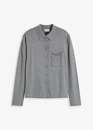 Feinstrick in Hemdoptik, bonprix