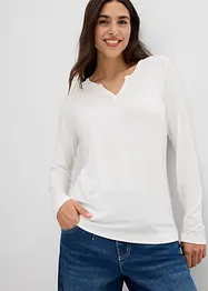 Langarmshirt aus softem Viskose Mix, bonprix