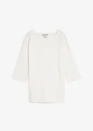Shirt mit Carmenausschnitt aus reiner Baumwolle, bonprix
