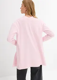 Long-Sweatjacke aus weichem Baumwoll-Mix, bonprix