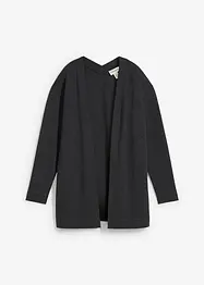 Long-Sweatjacke aus weichem Baumwoll-Mix, bonprix