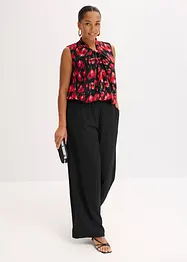 Blouse sans manches imprimée, bonprix