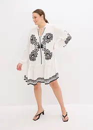 Robe-tunique en viscose texturée, bonprix