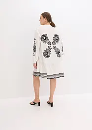 Robe-tunique en viscose texturée, bonprix