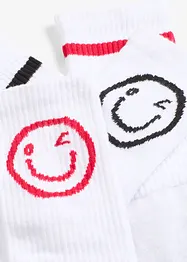Tennissocken mit Bio-Baumwolle (6er pack), bonprix