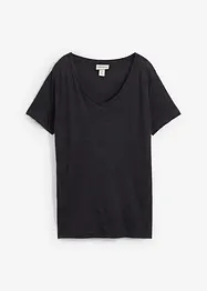 T-shirt en lin, bonprix