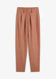 Pantalon aspect laine, bonprix