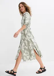 Blusenkleid aus fließender Viskose, bonprix