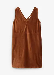 Latzkleid aus Jerseycord, bonprix