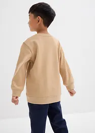 Lot de 2 sweats en coton mélangé, bonprix