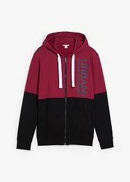 Kapuzen-Sweatjacke aus reiner Bio-Baumwolle, bonprix