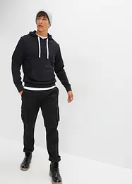 Sweat à capuche 100% coton, bonprix