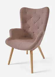 Fauteuil avec matelassée en diagonale, bonprix