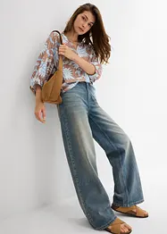 Blouse douce en viscose mélangée, bonprix