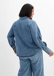 Blouse en jean, bonprix