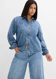 Blouse en jean, bonprix