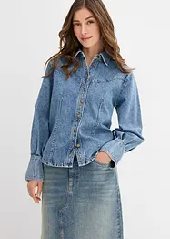 Blouse en jean, bonprix