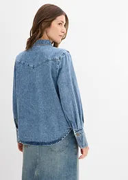 Blouse en jean, bonprix