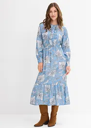 Maxikleid aus feinem Viskose-Mix, bonprix