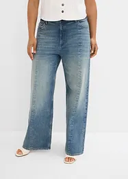 Loose Straight-Jeans High Waist, Low Stretch, bonprix