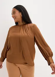 Blouse en satin fluide, bonprix