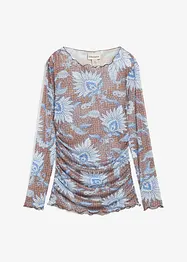 T-shirt manches longues en mesh fin, bonprix