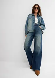 Jean droit, taille haute, bonprix