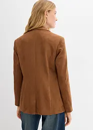 Blazer en suédine, bonprix