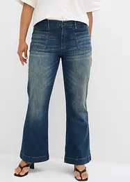Flared-Jeans, Mid Waist, bonprix