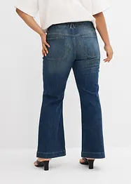 Flared-Jeans, Mid Waist, bonprix