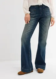 Jean flare, taille mi-haute, bonprix