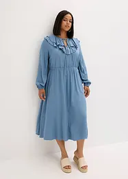 Maxikleid aus fließender Viskose, bonprix