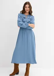 Maxikleid aus fließender Viskose, bonprix