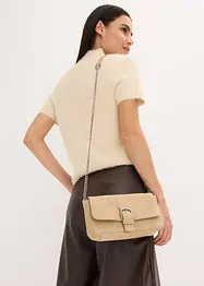 Sac à bandoulière en daim, bonprix